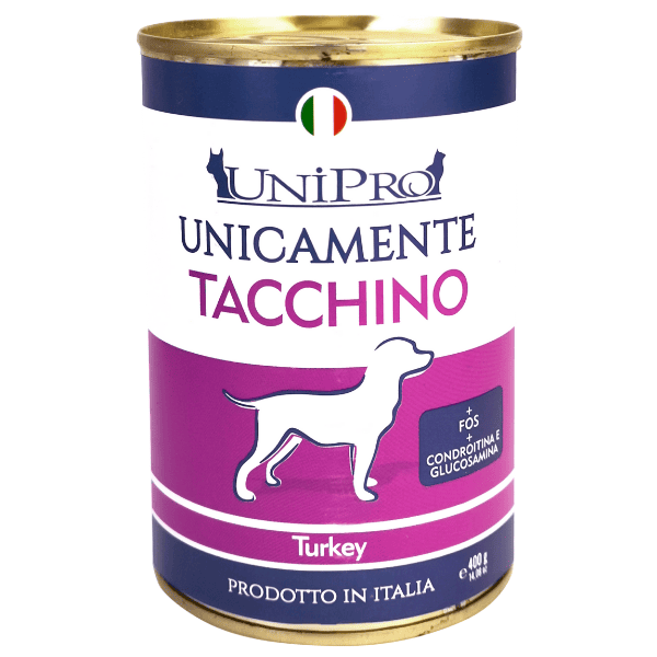Unipro Cane Tacchino Monoproteico 400 Gr 24x